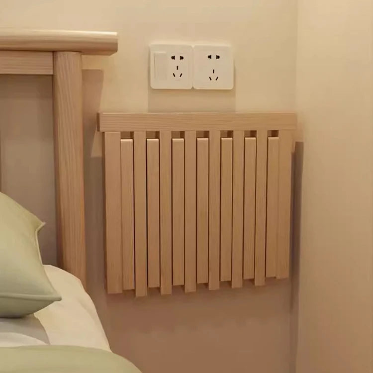 Wall Nightstands Modern Wooden Night Table Folding Floating Bedside Tables Aesthetic Elegant Side Table Space Saving Furniture