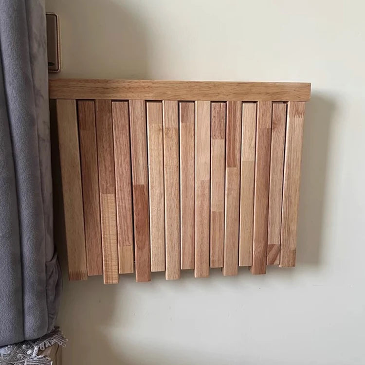 Wall Nightstands Modern Wooden Night Table Folding Floating Bedside Tables Aesthetic Elegant Side Table Space Saving Furniture