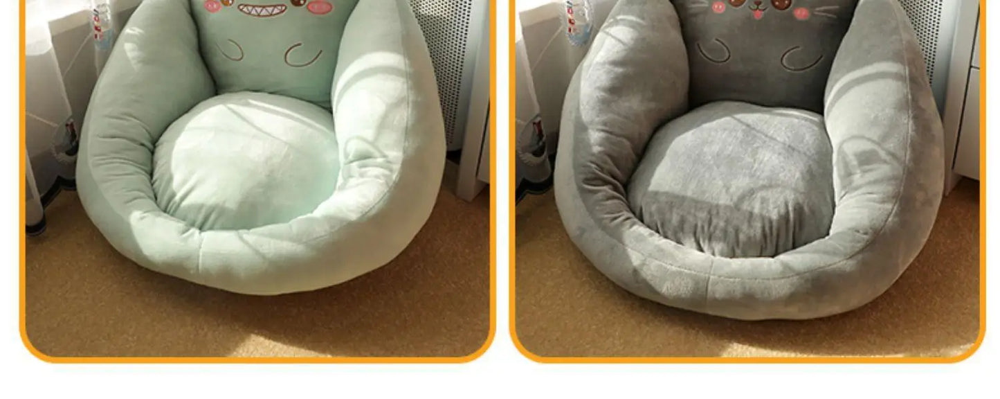 Cute Cushion Cartoon Soft and Comfortable Thick Dormitory Office Bedroom Tatami Mat Non Slip Cushion Integrated Pillow Cushion