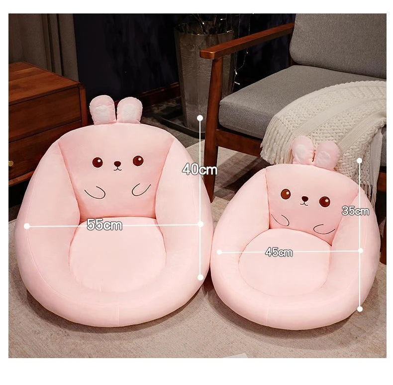 Cute Cushion Cartoon Soft and Comfortable Thick Dormitory Office Bedroom Tatami Mat Non Slip Cushion Integrated Pillow Cushion