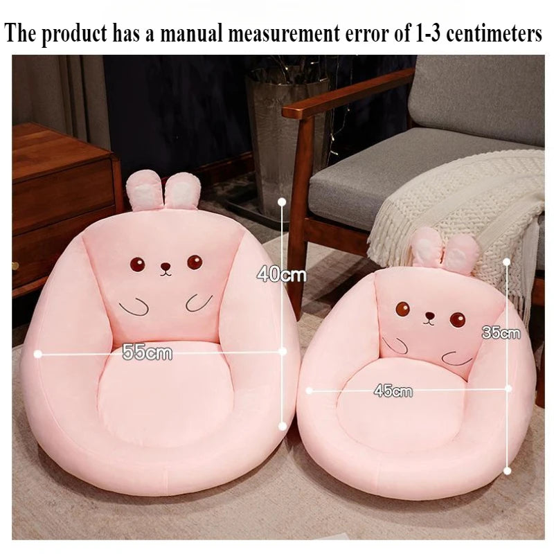 Cute Cushion Cartoon Soft and Comfortable Thick Dormitory Office Bedroom Tatami Mat Non Slip Cushion Integrated Pillow Cushion
