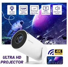4K ULTRA HD PROJECTOR WITH REMOTE